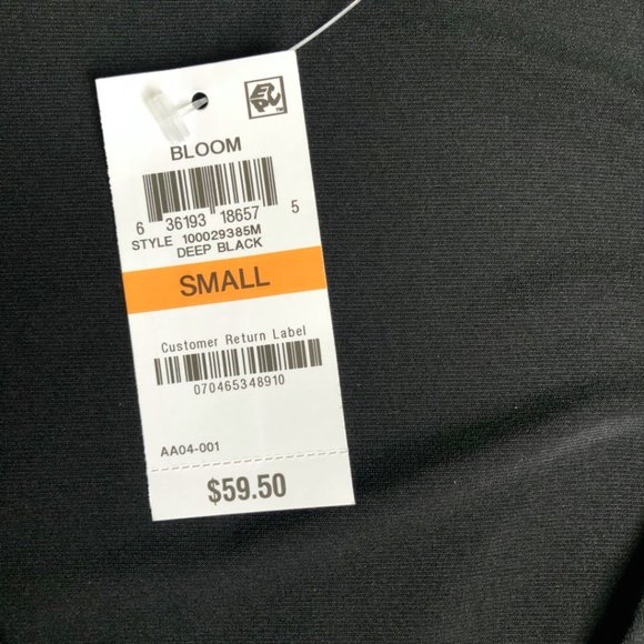 INC Black Sleeveless Tank Style Top - Picture 4 of 7